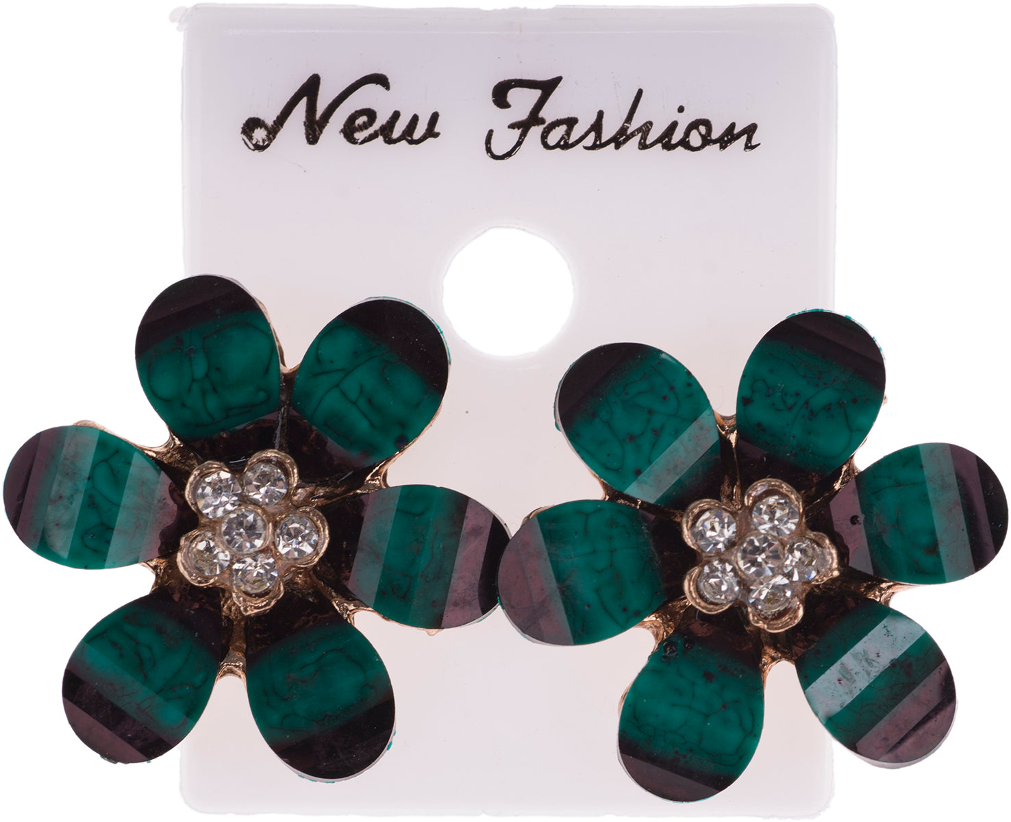 Cute_VIKTORIA_Flower_BLUMEN_Glitzersteinchen_Vintage_OHRSTECKER-43d2xx4e9BHDMp