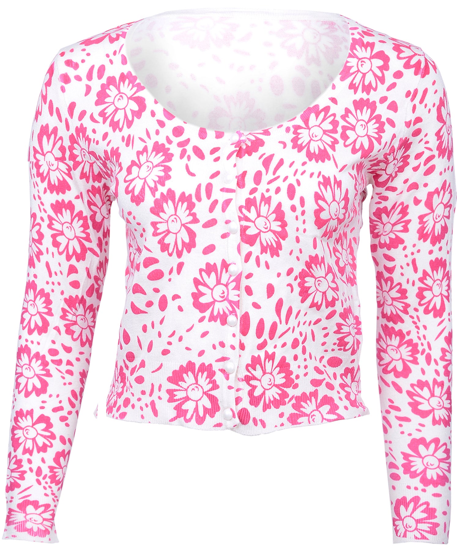 Cute_VINTAGE_Flower_Round_Neck_Strickjacke_CARDIGAN_-_Pink_killer_kirscheRnIZgKN5KfndE