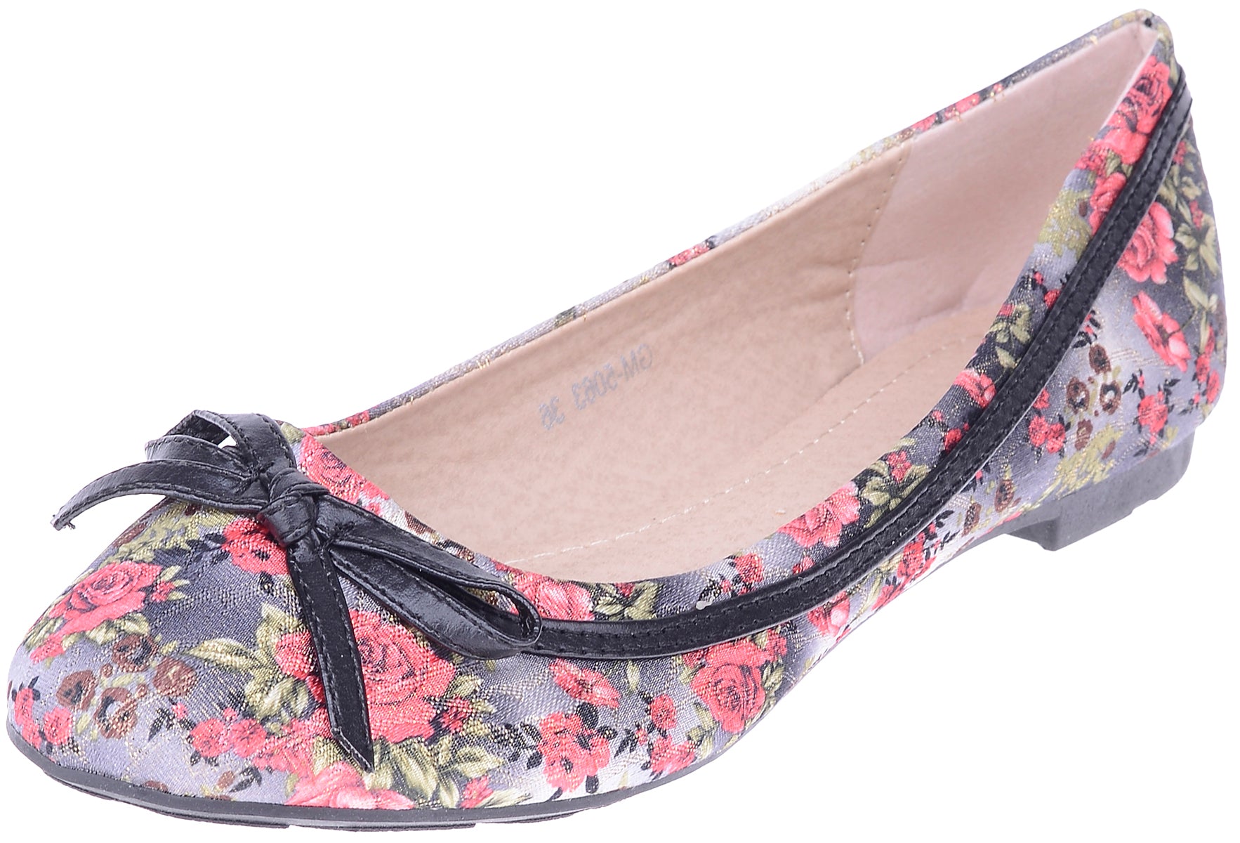 Cute_Vintage_FLORAL_Roses_Ribbon_BALLERINAS