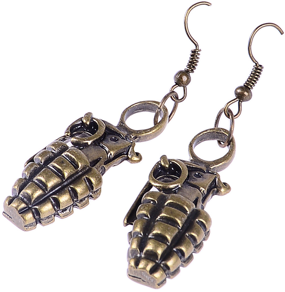 Cute_Vintage_HAND_GRENADE_Handgranate_Ohrhaenger