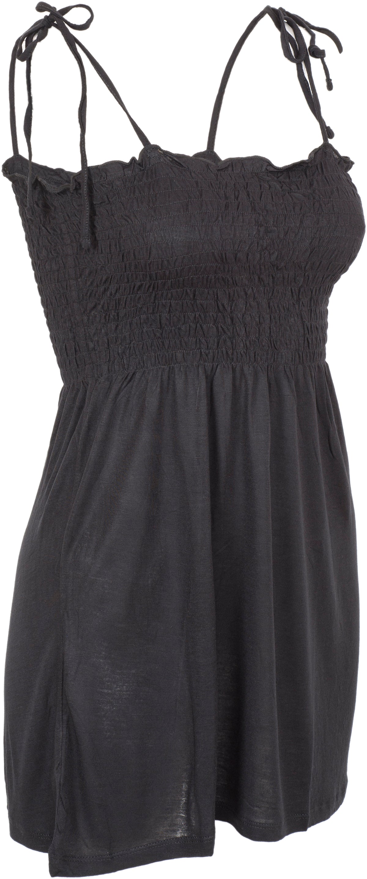 Cute_Vintage_SMOCK_Spaghettitraeger_TOP_Retro_Oberteil_-_schwarz-2