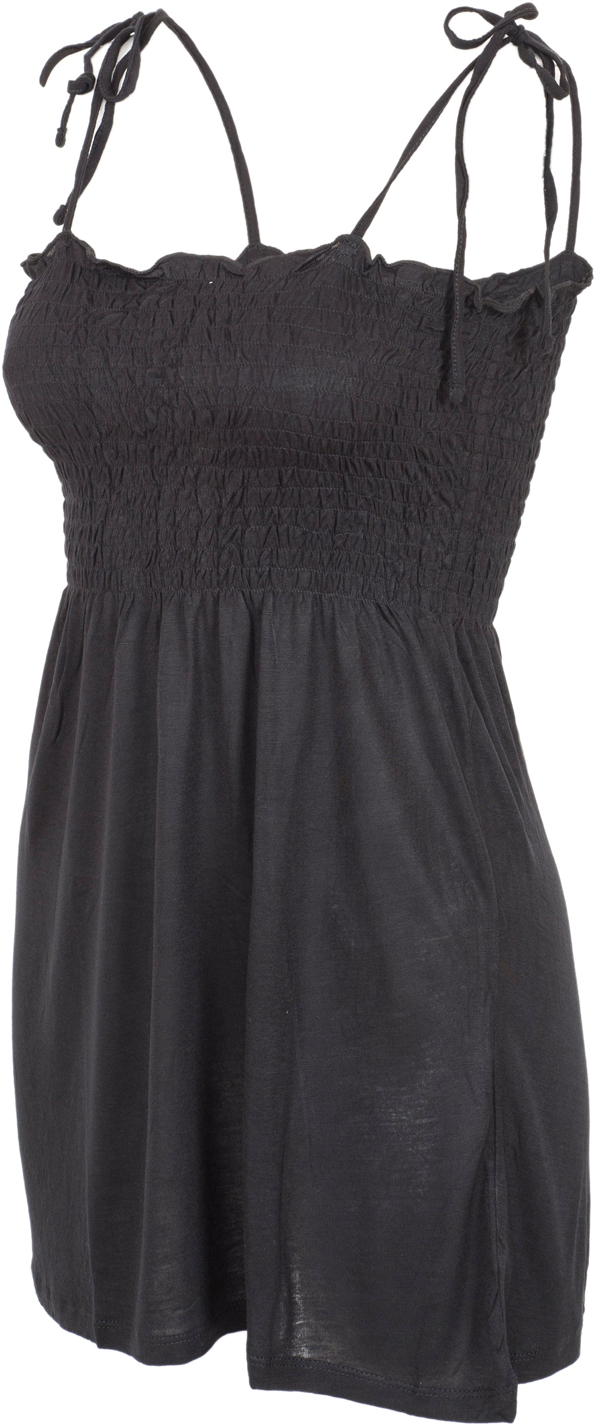 Cute_Vintage_SMOCK_Spaghettitraeger_TOP_Retro_Oberteil_-_schwarz-3