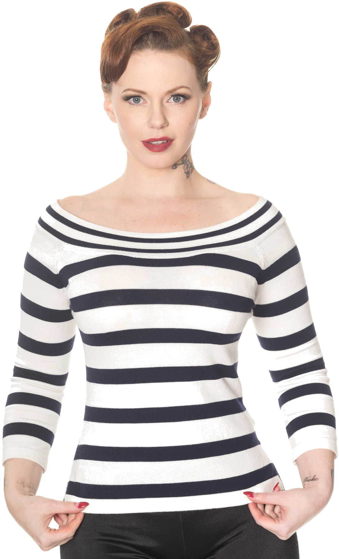 Dancing_Days_AHOI_Sailor_BOATNECK_Vintage_Streifen_Strickshirt_SHIRT