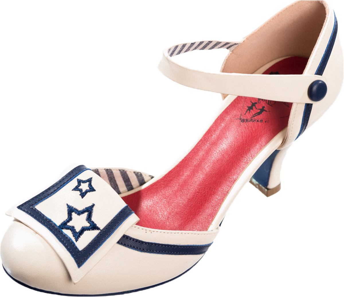 Dancing_Days_BEAUFORT_SPICE_Vintage_NAUTICAL_Stars_PUMPS_High_Heels-1