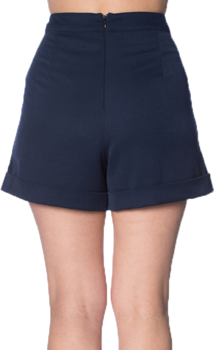 Dancing_Days_BETSY_Vintage_PLAIN_Bow_High_Waisted_SHORTS_Navyblau-3DABU47ov6kn6h