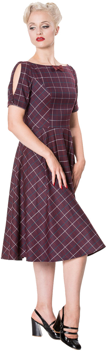 Dancing_Days_ELIZA_Vintage_KARO_Bow_SCHLEIFE_Swing_Dress_KLEID-3