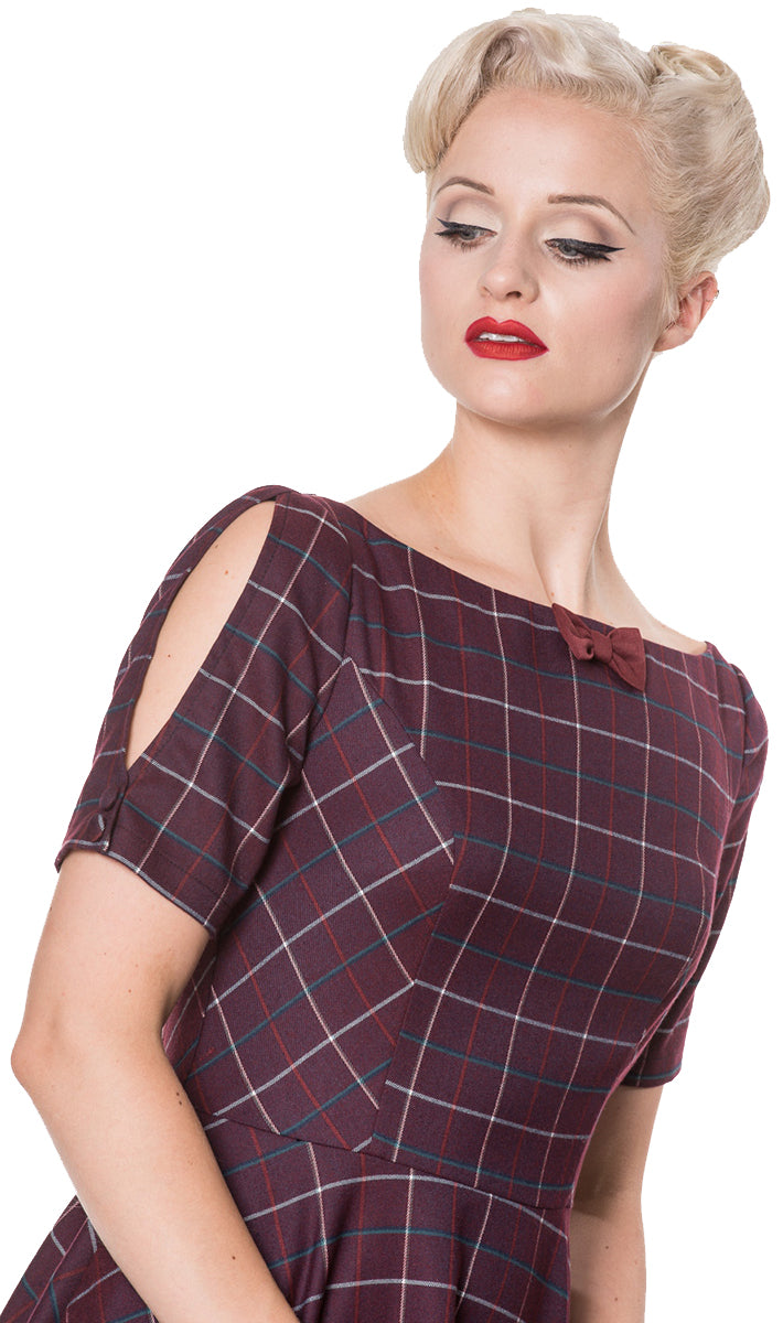 Dancing_Days_ELIZA_Vintage_KARO_Bow_SCHLEIFE_Swing_Dress_KLEID-5