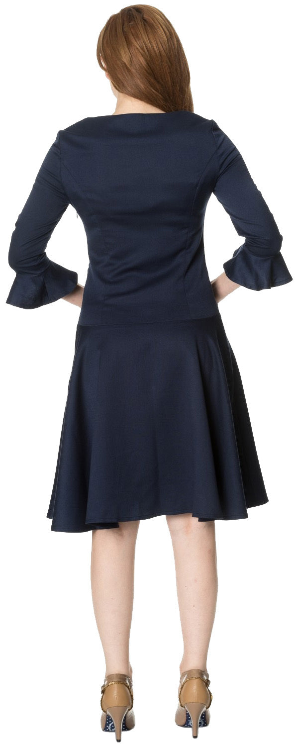 Dancing_Days_EVERLASTING_RETRO_Uniform_Vintage_dreiviertel_Arm_Dress_KLEID_-_Nachtblau_kioller_kirsche_4