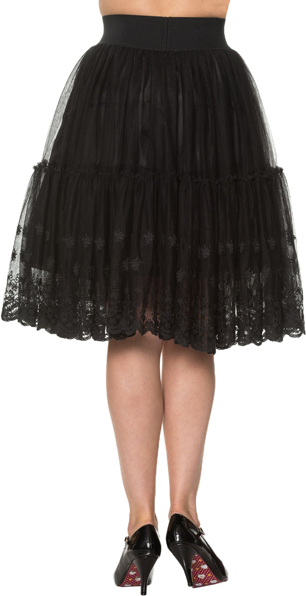 Dancing_Days_FIRST_SIGHT_Vintage_TULLE_Floral_LACE_Swing_Skirt_Rock-4