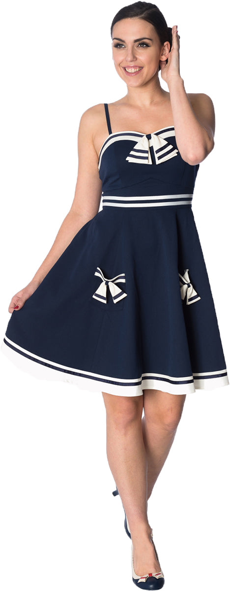 Dancing_Days_SET_SAIL_Matrosen_SAILOR_Bow_Traeger_MINI_Dress_KLEID-2