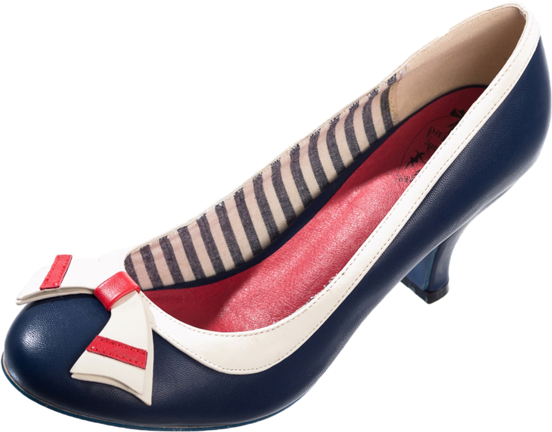 Dancing_Days_SPARKLE_FALLS_Vintage_NAUTICAL_Sailor_BOW_Pumps_High_Heels_killer_kirsche