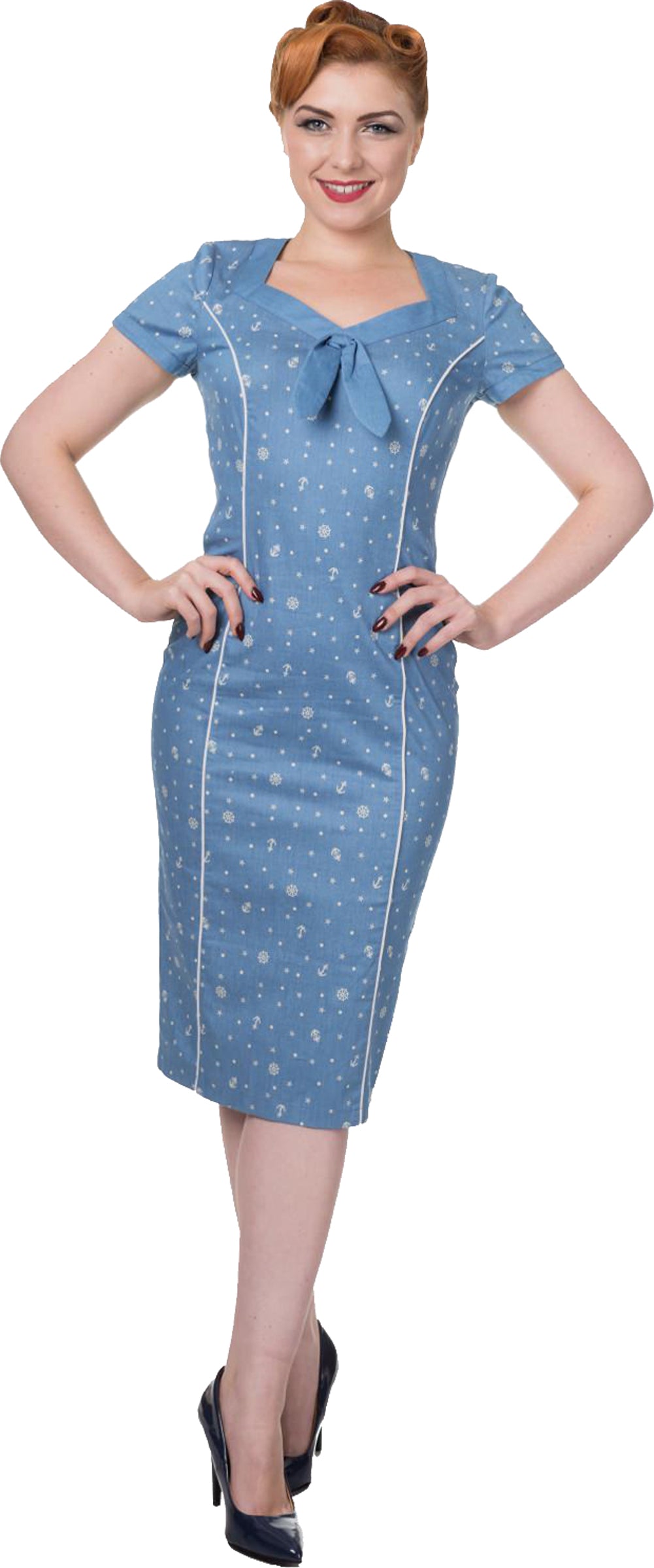 Dancing_Days_SWEET_TALKER_Sailor_Nautical_Star_Pencil_Dress_KLEIDa2msD7cPRLH07