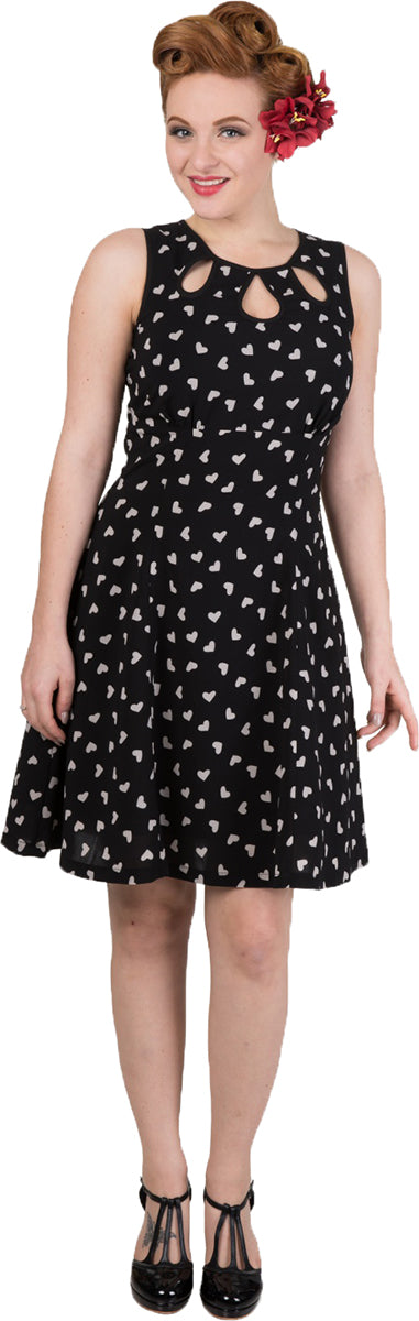 Dancing_Days_TELL_THE_STORY_Keyhole_Vintage_HEART_Herzchen_KLEID_Schwarz-1