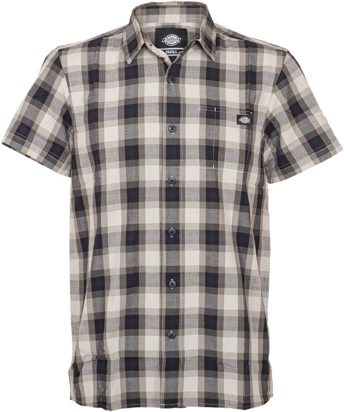 Dickies_BRYSON_Herren_Retro_KARO_Checker_Kurzarm_HEMD_Shirt-1