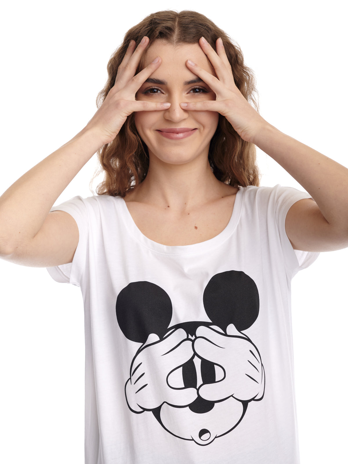 Disney_HEY_MICKEY_Mickey_Mouse_LOOSE_FIT_Rundhals_MOTIV_T-Shirt_Weiss_killer_kirsche_4