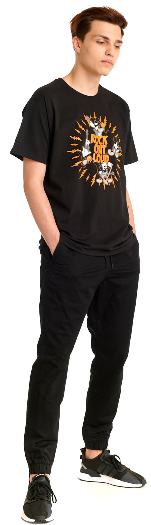 Disney_MICKEY_MOUSE_Rock_Out_Loud_Motiv_RUNDHALS_Kurzarm_Herren_T-SHIRT_killer_kirsche_4