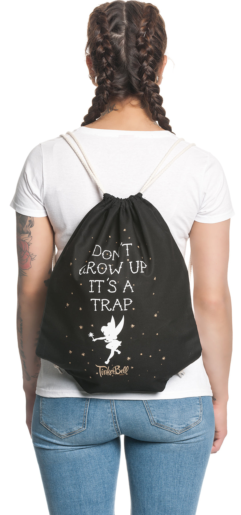 Disney_TINKERBELL_Don_t_Grow_Up_Stars_PRINT_Motiv_RUCKSACK_Turnbeutel_Gymbag_killer_kirsche_3nOdUJHwApWtdY