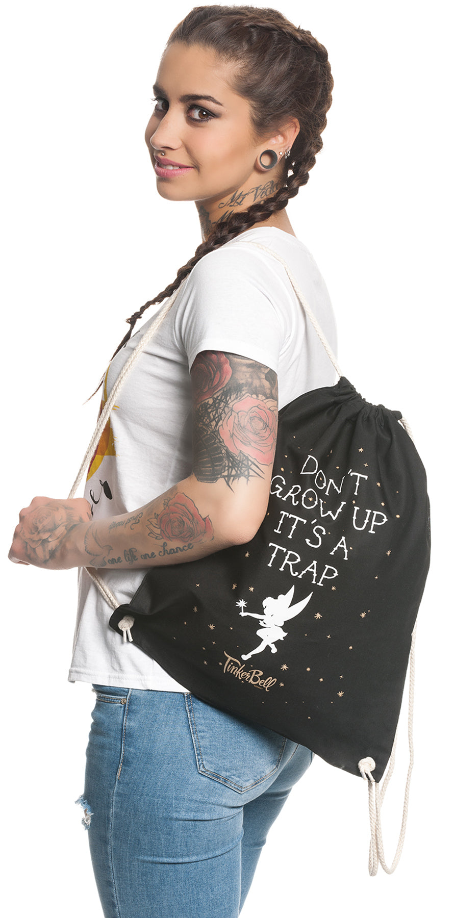 Disney_TINKERBELL_Don_t_Grow_Up_Stars_PRINT_Motiv_RUCKSACK_Turnbeutel_Gymbag_killer_kirsche_484OTASFZopcNT