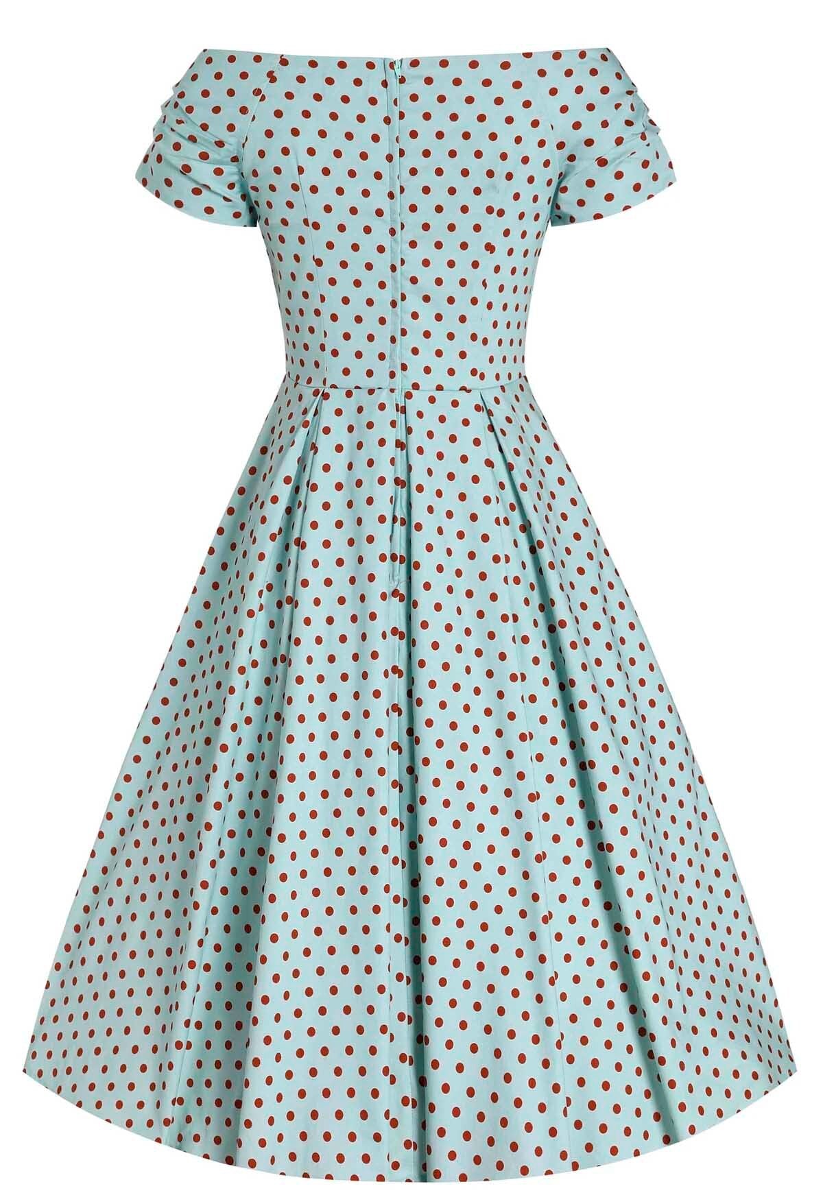 Dolly__Dotty_LILY_POLKA_DOT_50s_Pleated_Vintage_Retro_Punkte_SWING_DRESS_Kleid__-_Mintblau-4