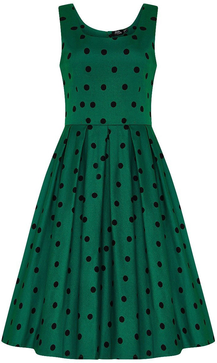 Dolly_and_Dotty_AMANDA_Polka_Dot_PUNKTE_Swing_KLEID_Dress_Gruen-Schwarz-1EtReuocamoxqE