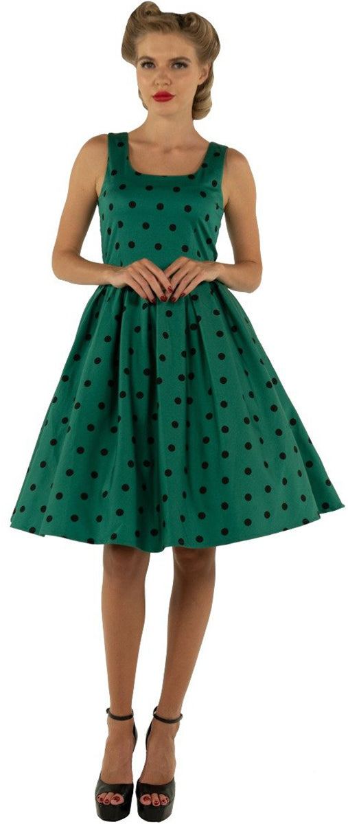 Dolly_and_Dotty_AMANDA_Polka_Dot_PUNKTE_Swing_KLEID_Dress_Gruen-Schwarz-3FT1xH9Gtijf0f