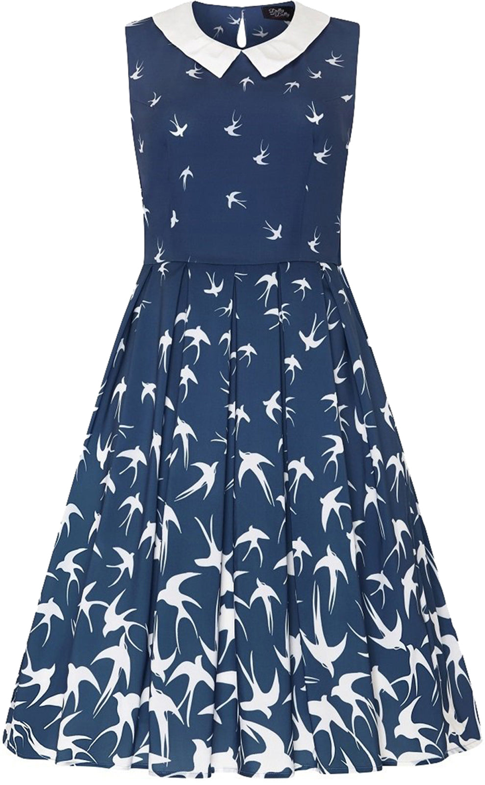 Dolly_and_Dotty_ANNETTE_Vintage_SWALLOW_Schwalben_SWING_Dress_KLEID_killer_kirsche