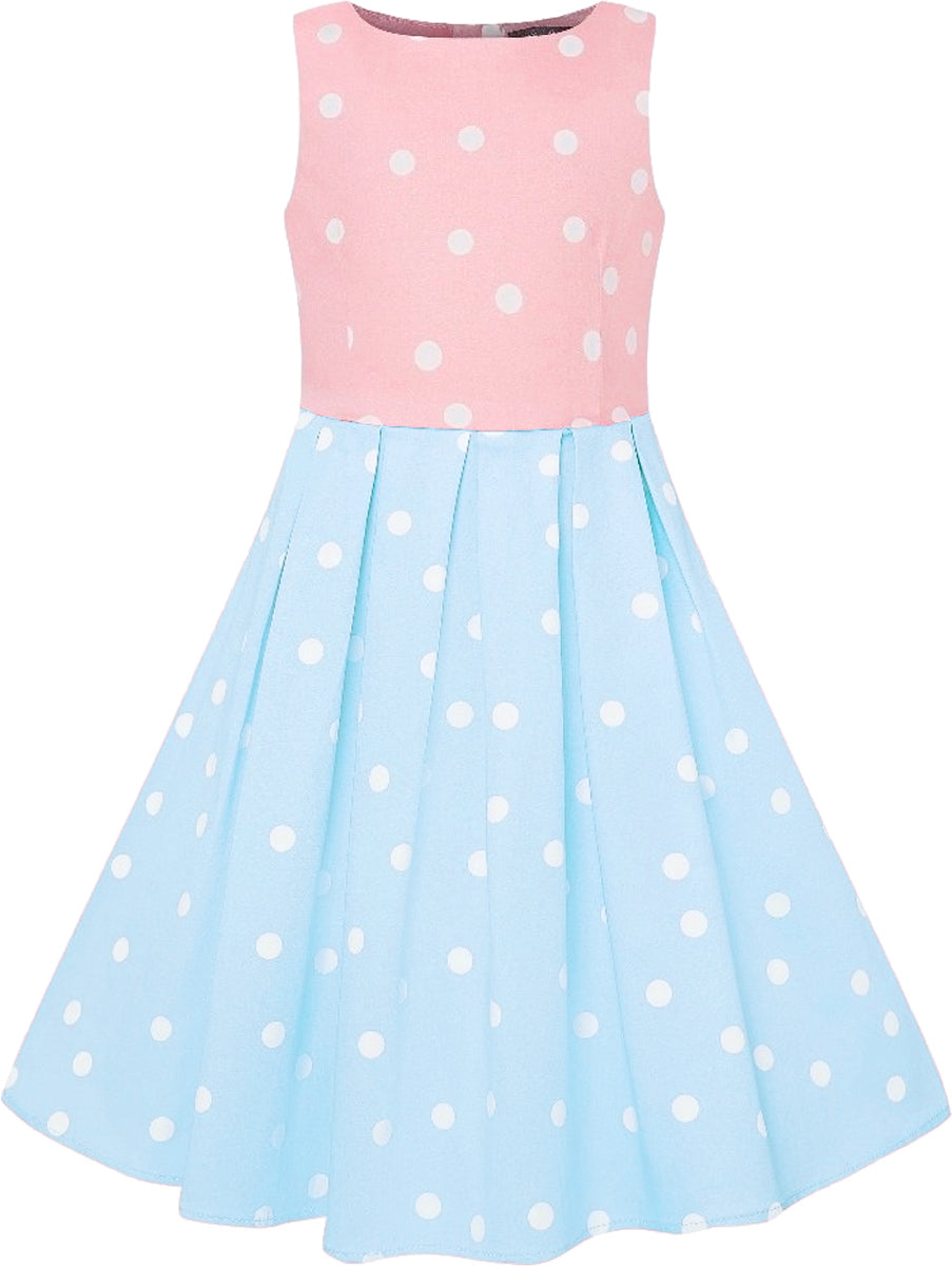 Dolly_and_Dotty_ANNIE_Polka_Dot_PUNKTE_50s_KIDS_Swing_Dress_KLEID_Rosa-Blau-1I83l7BJMIAWEh