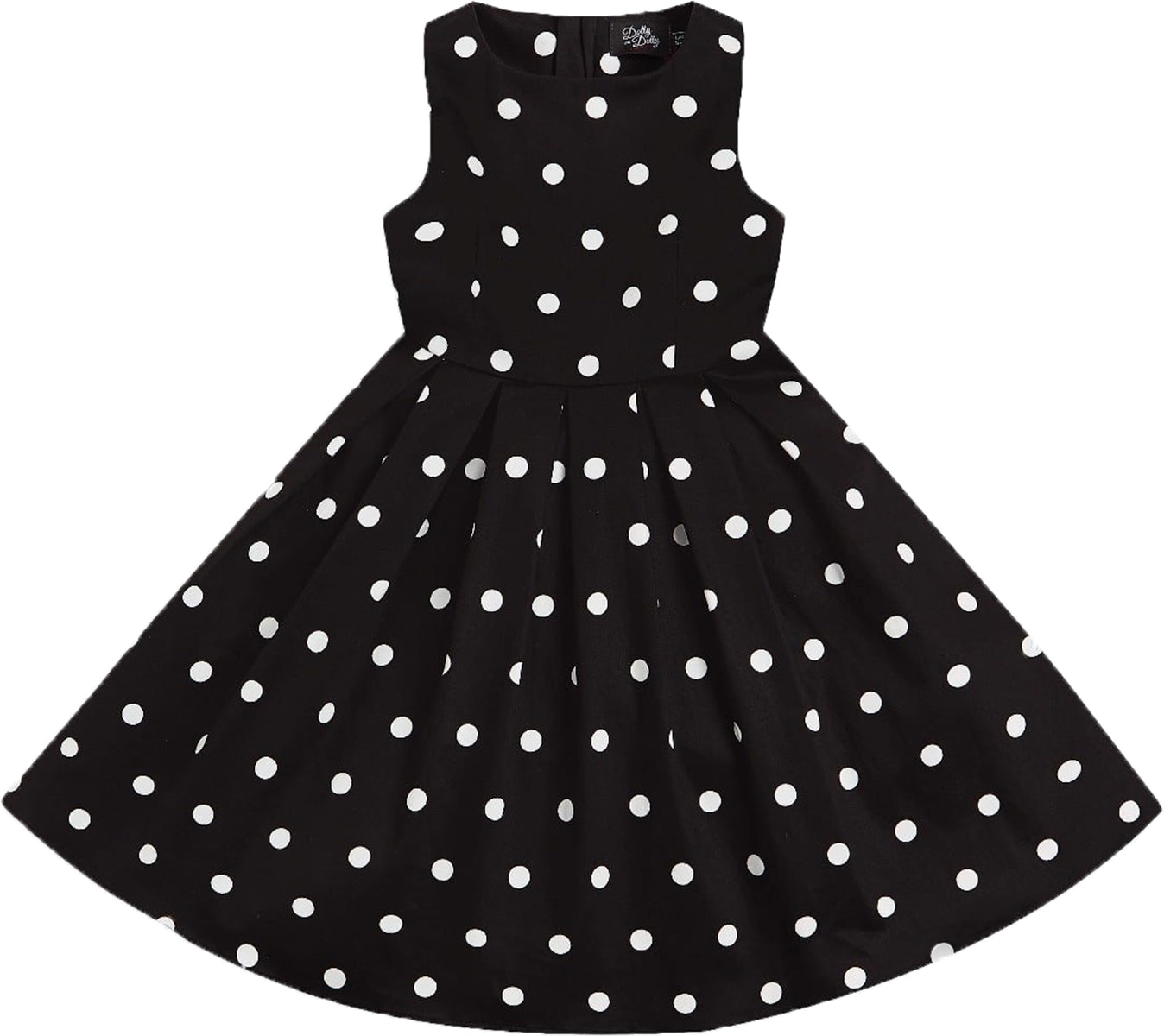 Dolly_and_Dotty_ANNIE_Polka_Dot_PUNKTE_50s_KIDS_Swing_Dress_KLEID_Schwarz-3Olx1DsIWKWnl7