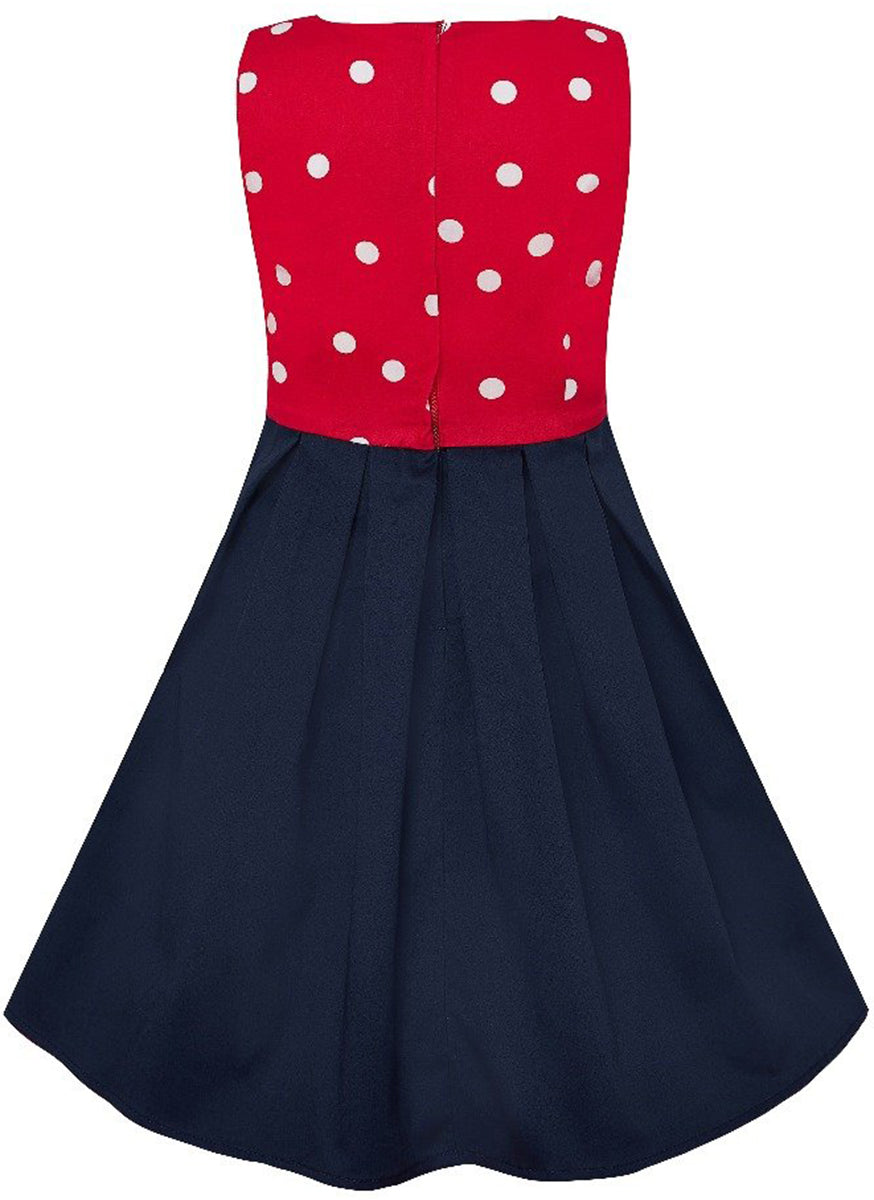 Dolly_and_Dotty_ANNIE_Polka_Dot_PUNKTE_KIDS_Swing_Dress_KLEID_Navy-Rot-2