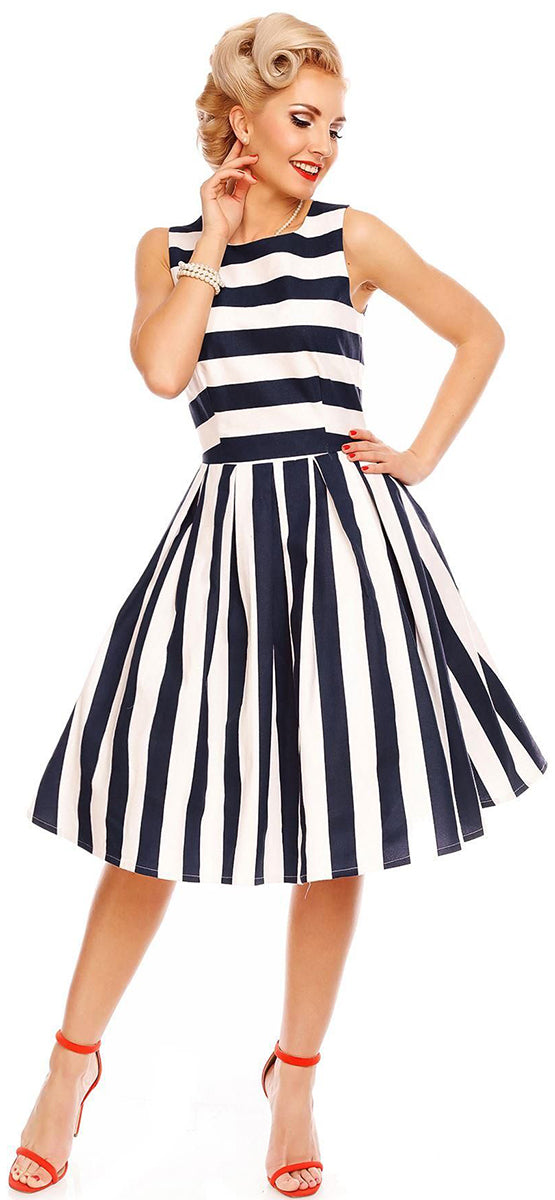 Dolly_and_Dotty_ANNJE_Vintage_STRIPED_Streifen_SWING_Dress_Kleid-1