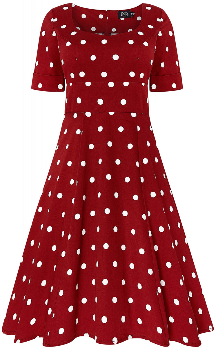 Dolly_and_Dotty_BARBARA_Vintage_POLKA_DOT_Punkte_Swing_KLEID_Dress-1