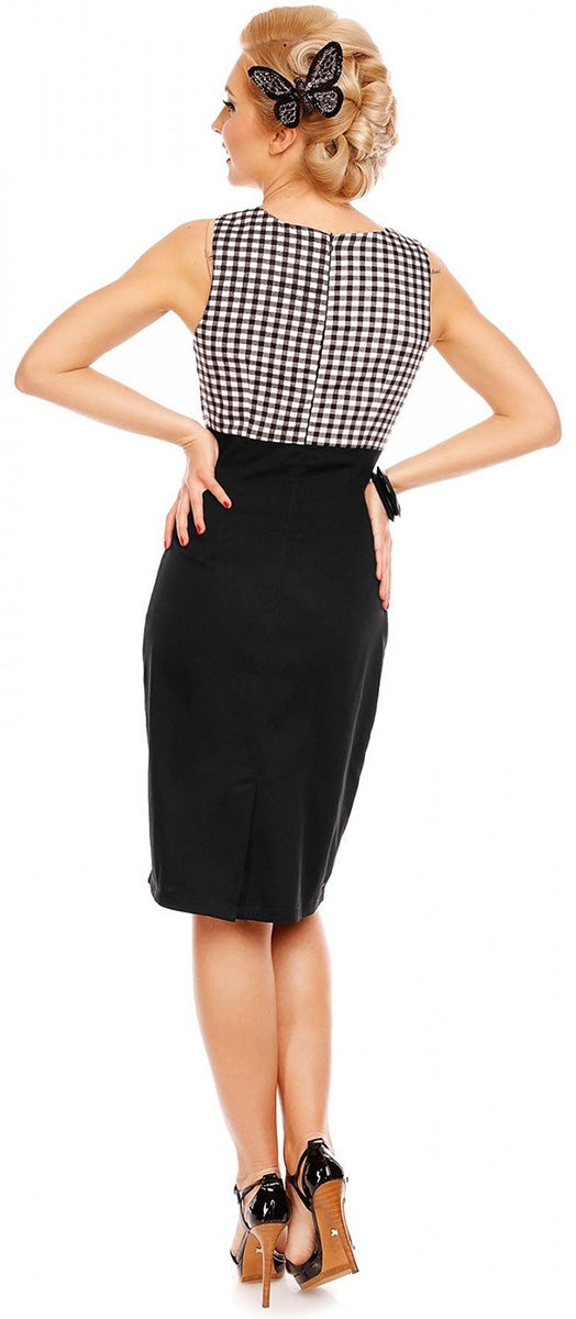 Dolly_and_Dotty_CHERYL_Vintage_GINGHAM_Traeger_PENCIL_Dress_Kleid-3