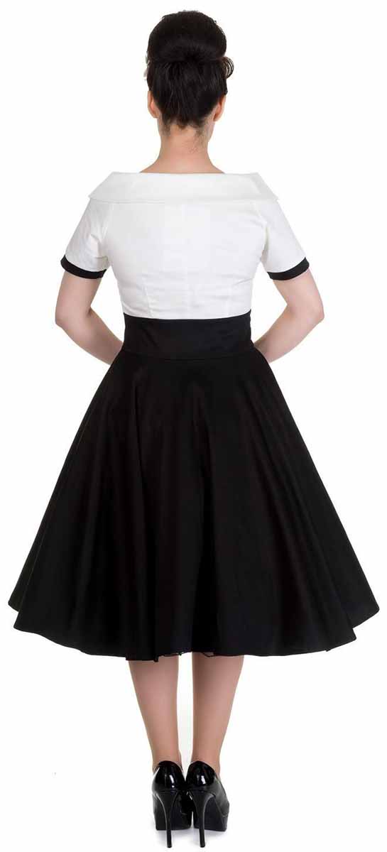 Dolly_and_Dotty_DARLENE_50s_2-TONE_Vintage_Carmen_SWING_Dress_KLEID_Blk-3