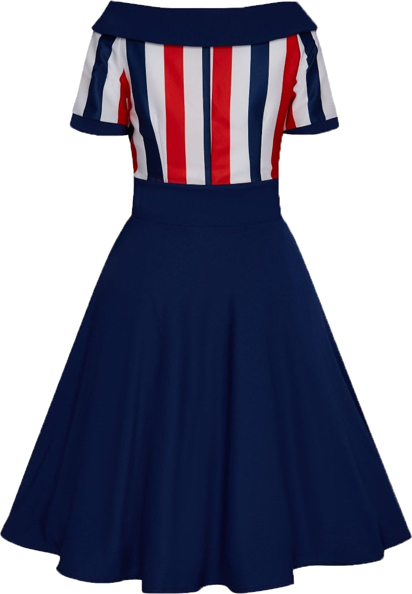 Dolly_and_Dotty_DARLENE_Carmen_NAUTICAL_STRIPES_Swing_Dress_KLEID_Blau-2
