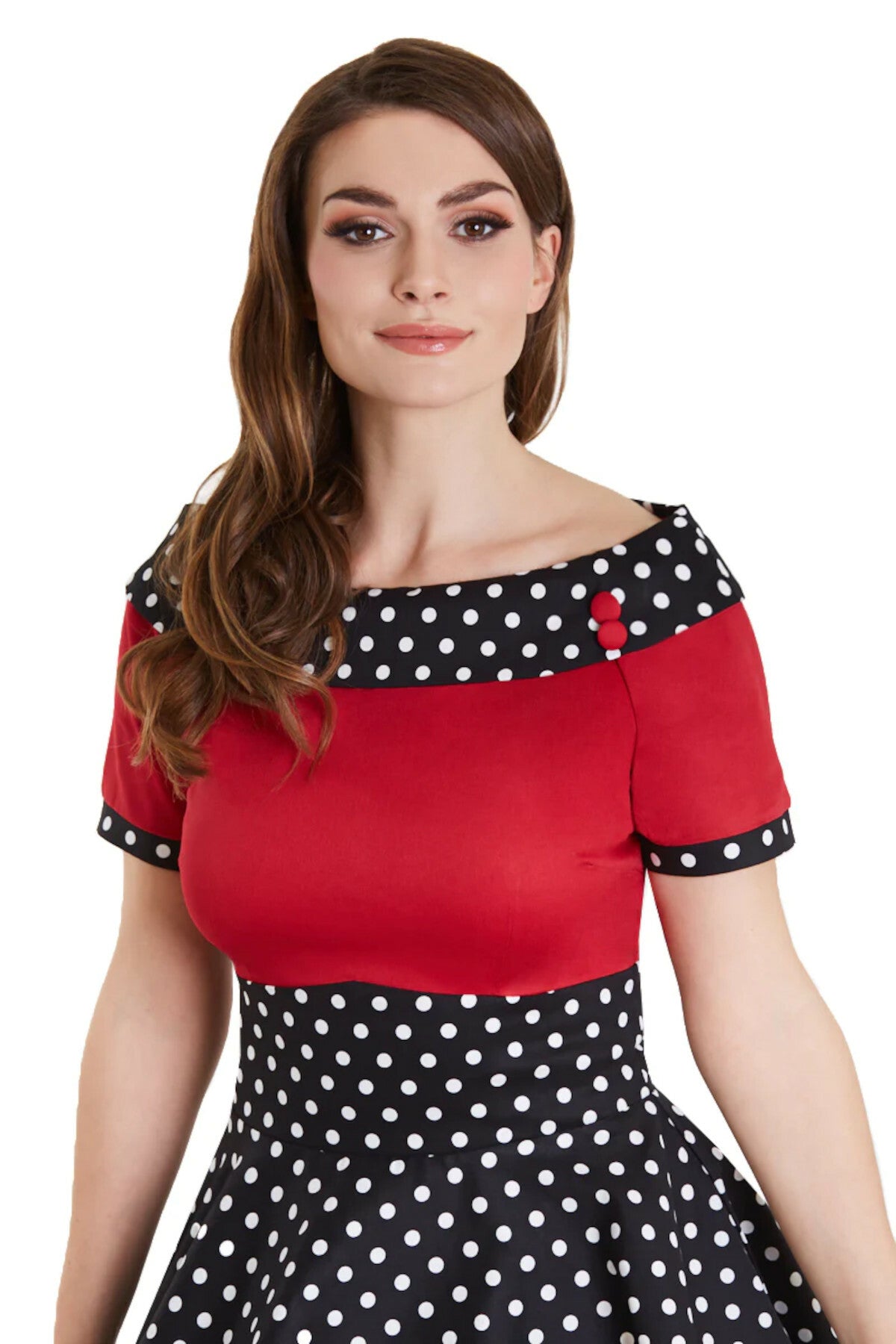 Dolly_and_Dotty_DARLENE_Rockabilly_POLK_DOTS_Punkte_Kurzarm_KLEID_Swing_Dress_killer_kirsche_2BHs8AlEcDcBhx