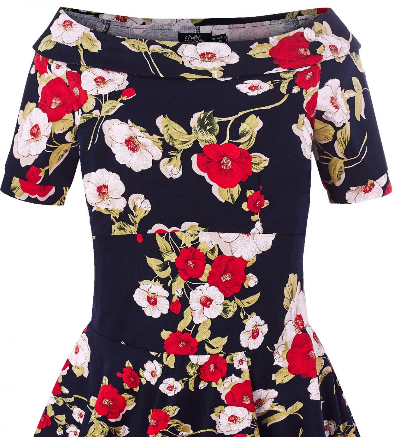 Dolly_and_Dotty_Darlene_Black_Floral_Swing_Dress_KLEID_Blumen_Flowers_killer_kirsche_6