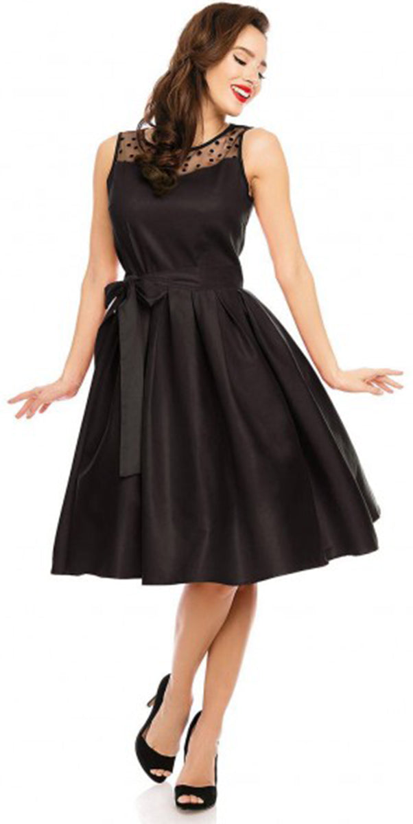 Dolly_and_Dotty_ELIZABETH_Vintage_TULLE_Lace_Punkte_SWING_Dress_Kleid_-_Schwarz-1