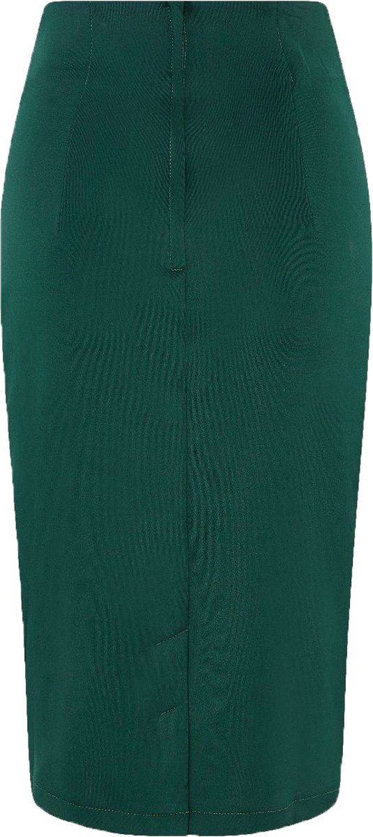 Dolly_and_Dotty_FALDA_Vintage_PLAIN_Chic_50s_PENCIL_SKIRT_Bleistiftrock_Gruen-2