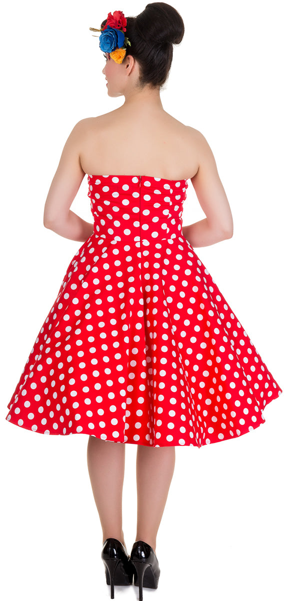 Dolly_and_Dotty_MELISSA_Bandeau_POLKA_DOT_Punkte_SWING_Dress_Rot-Weiss-2_Kopie