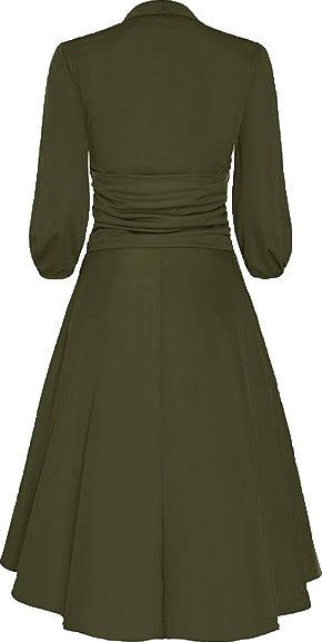 Dolly_and_Dotty_SANDRA_Vintage_BOW_TIE_Schluppenkragen_SWING_DRESS_Kleid_Oliv-2FUcMoydFGjOHK