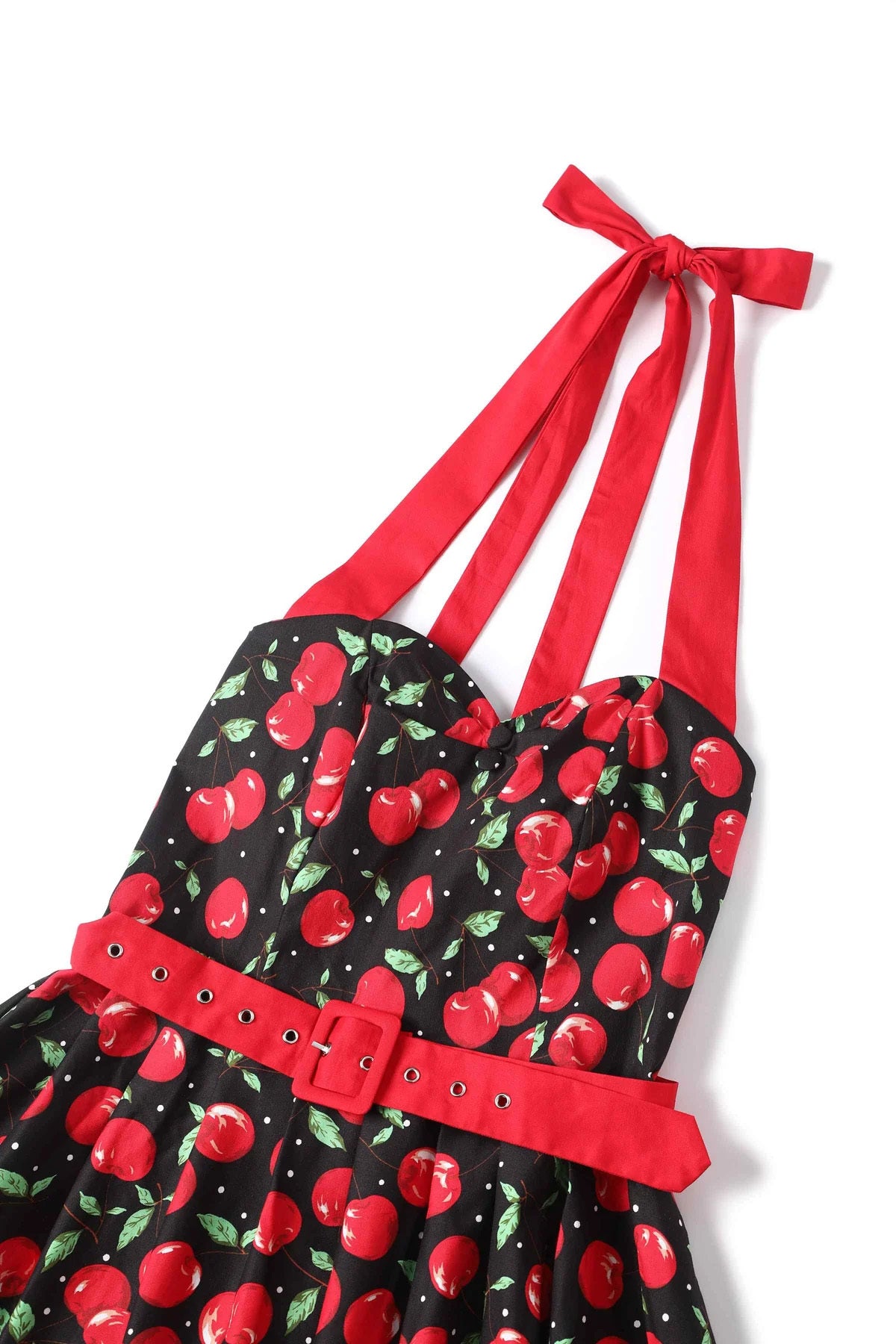 Dolly_and_Dotty_SOPHIA_CHERRY_Vintage_Halterneck_Kirschen_Polka_Dot_SWING_KLEID-5