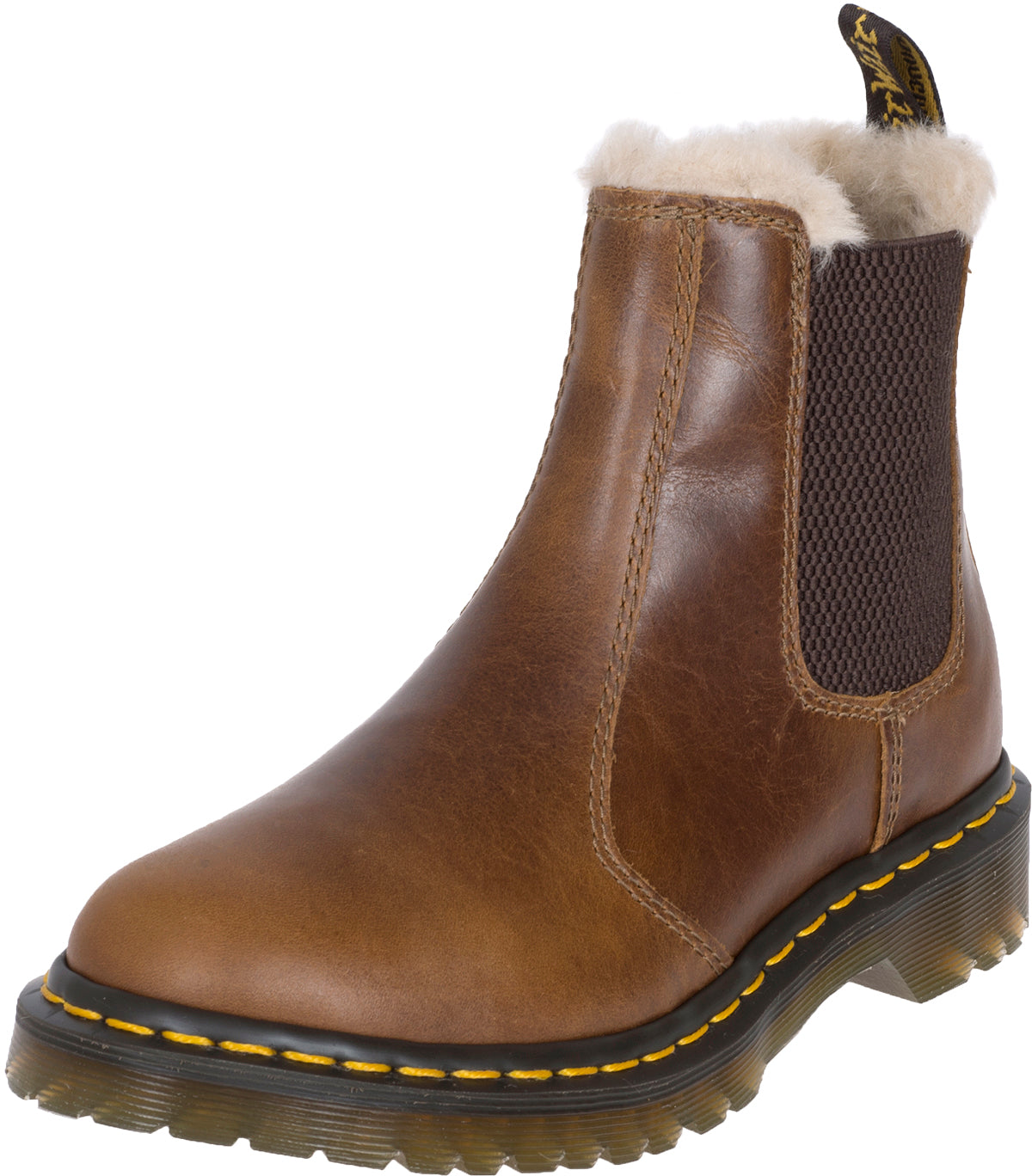 Dr-_Martens_2976_LEONORE_Butterscotch_Fake_Fur_CHELSEA_Stiefel_BOOTS-1