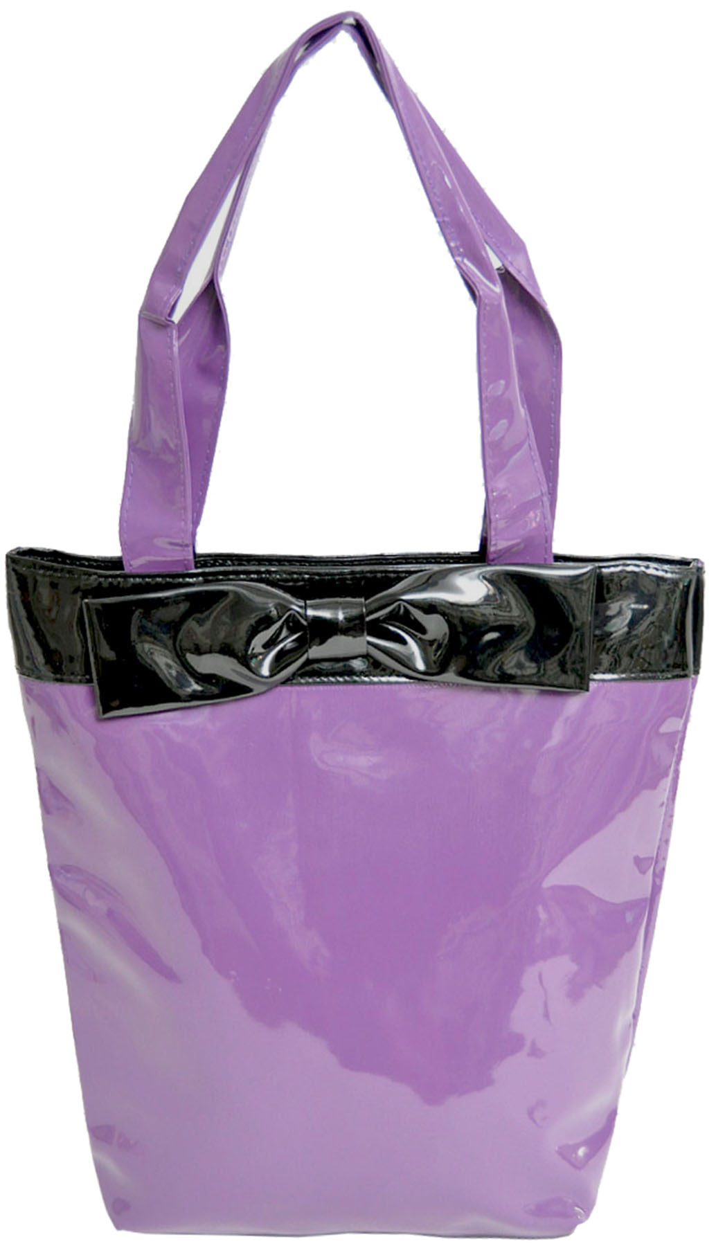 Edle_BOW_Schleifen_LACK_Handtasche_lila_killer_kirsche