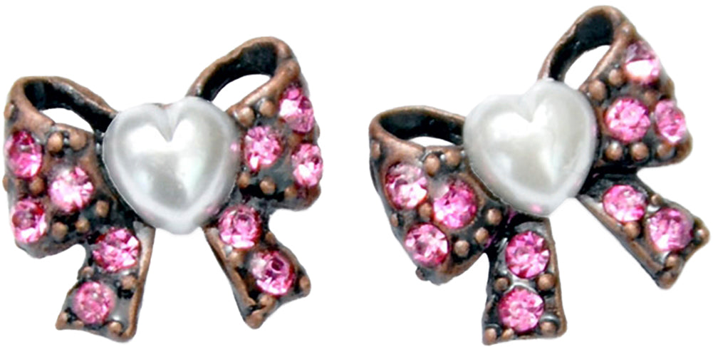 Edle_BOW_Schleifen_Rhinestone_HEART_PEARL_Ohrstecker_-_PinkL2f9N0ajO0gTJ
