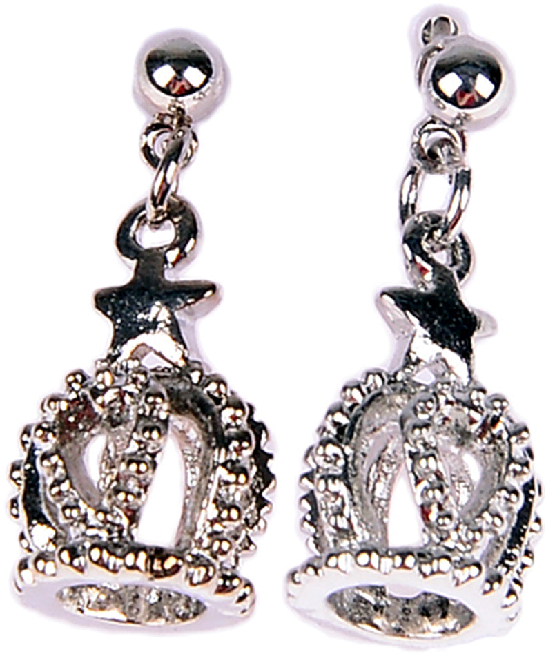 Edle_Heart_CROWN_Stern_STAR_Kronen_Ohrringe