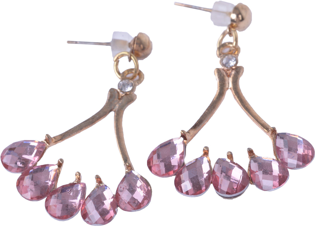 Edle_PEACOCK_Strass_PIN_UP_Vintage_Ohrhaenger_lila