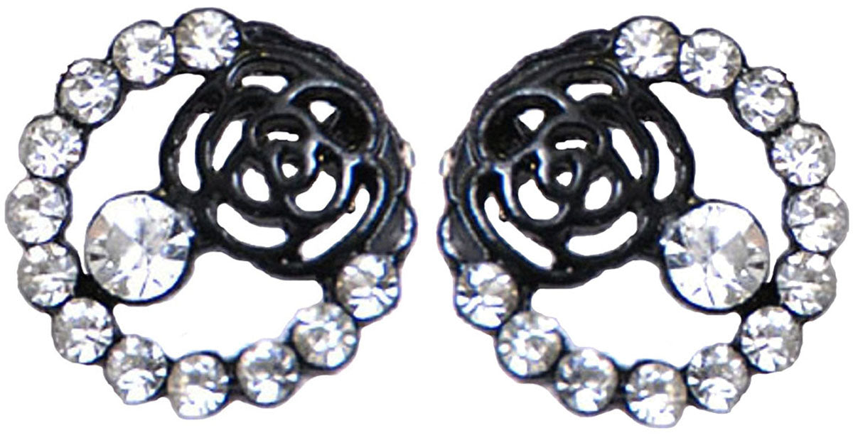 Edle_RHINESTONE_Strass_ROSES_Vintage_OhrsteckerWHKr7dfefZj8y