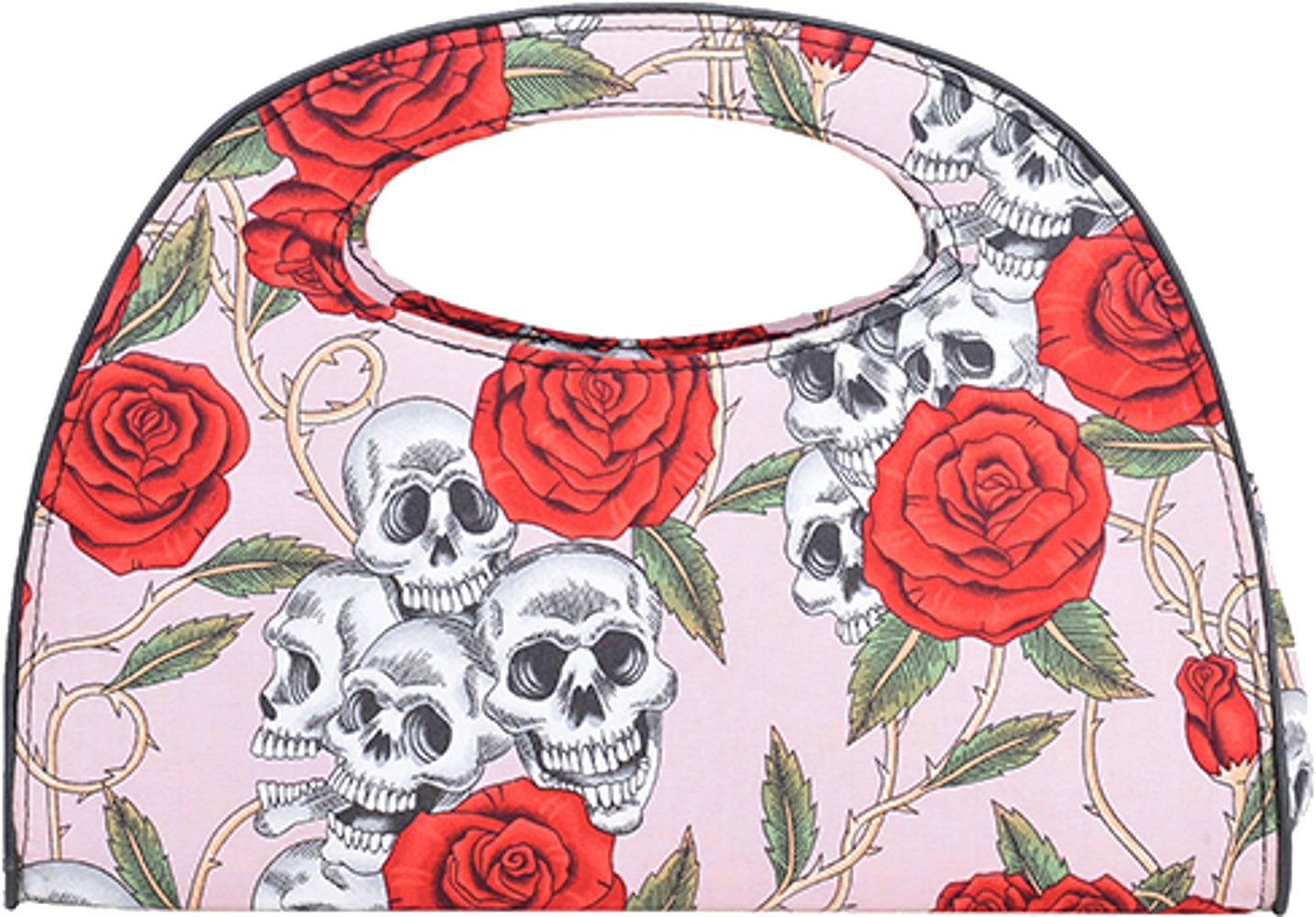 Edle_Retro_SKULL_ROSES_50s_Rosen_CLUTCH_TascheNm3nukGroARSS