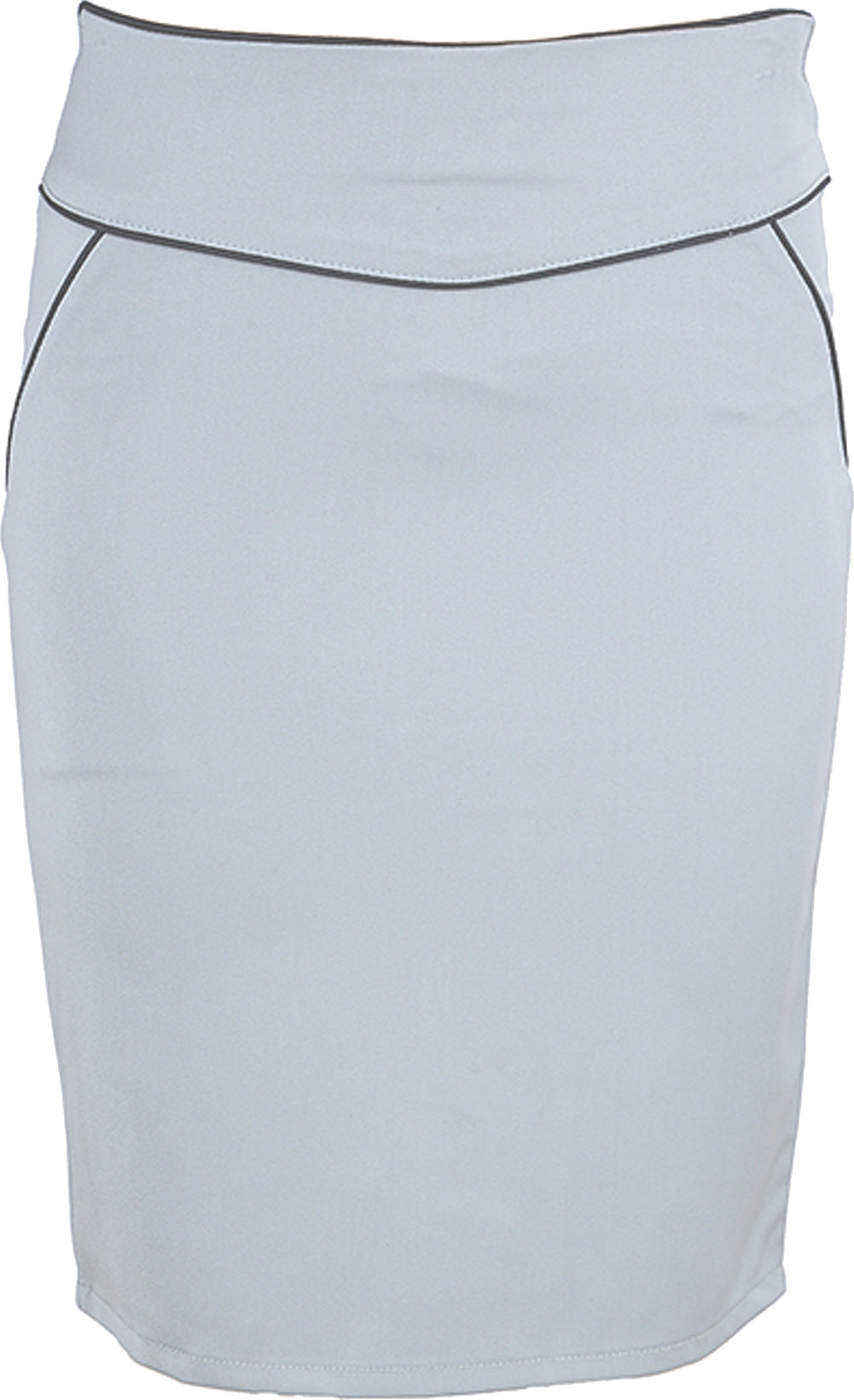 Edler_50s_BASIC_Pin_Up_Vintage_2-Tone_PENCIL_Skirt_Rock_-_Grau