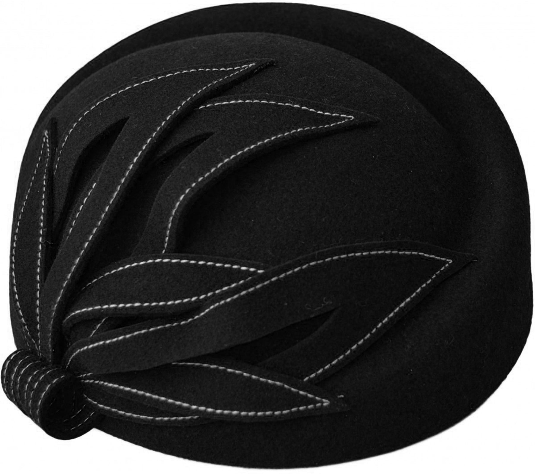 Edler_FLOWER_Vintage_Wool_CLOCHE_HAT_Blume_FELT_Retro_GLOCKENHUT_schwarz_killer_kirsche7lqUoDsSdW9S7
